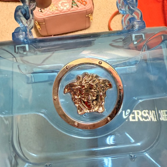 Versace Transparent Blue Mini Bag - Picture 4 of 7